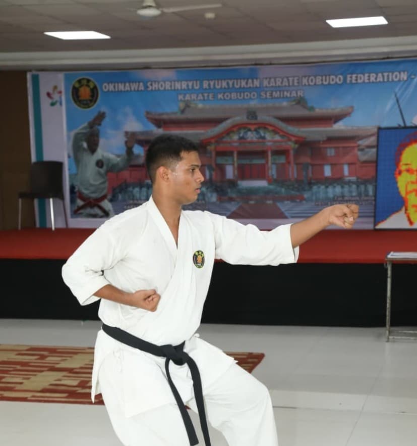 Rochit Mishra Ryukyuan Sensei
